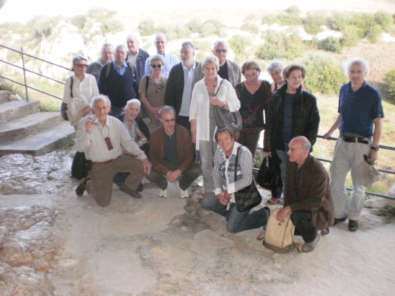 15 ott 2013, Matera, all ingresso della Cripta del Peccato OPriginale
