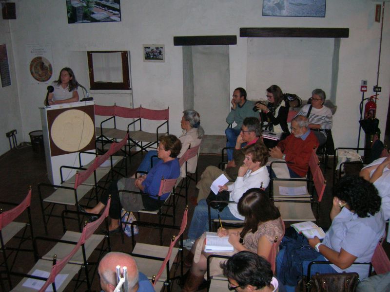 Annalisa Tasso, 19 set 2013, mentre espone la sua tesi