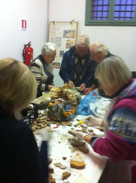 Corso di restauro alla Sezione Medio Friuli, nov 2014