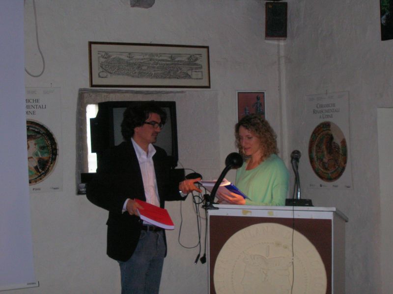 Filippo Rosset omaggia Arianna Tomat, il 28 mag 2013