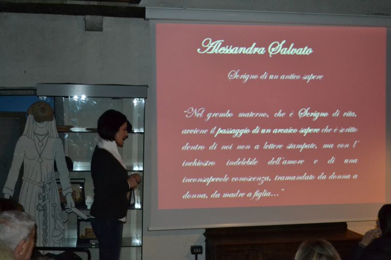 La donna come scrigno del passato 2013, Alessandra Salvato, il suo pensiero sulla donna