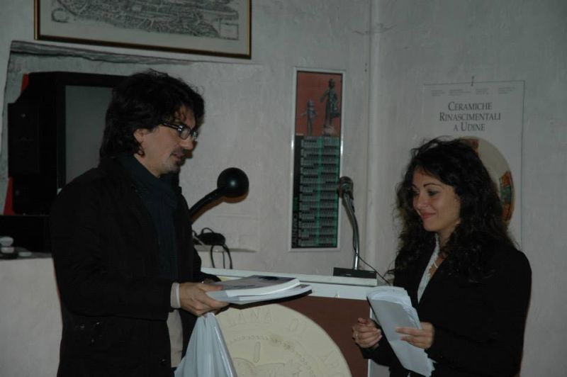 Marta Macri' omaggiata da Filippo Rosset, 7 novembre 2013