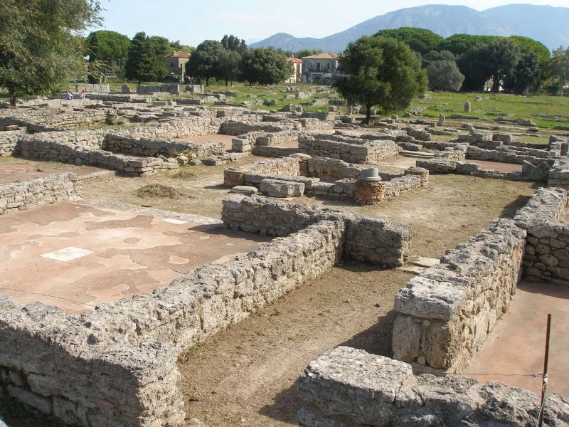 Paestum 2014, II turno, insula 1b al termine dei lavori