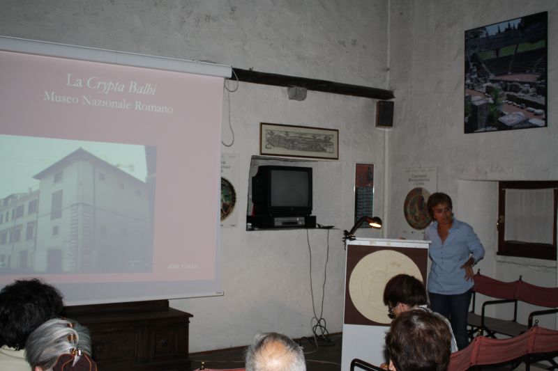 Tracce 16 ott 2014, Alice Ceazzi, la Crypta Balbi