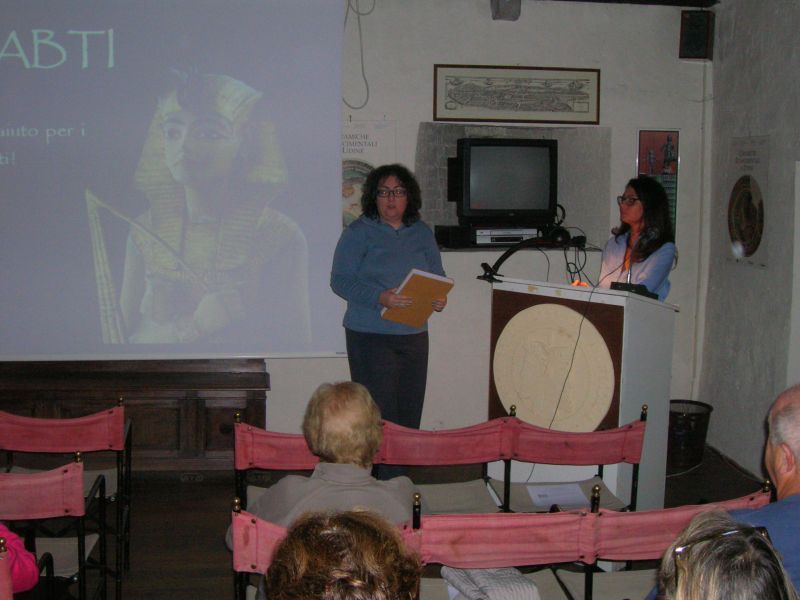 Virginia Fileccia, viene omaggiata da Alessandra Gargiulo, 26 set 2013