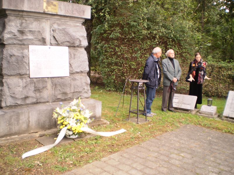 Wagna A, 15 set 2013, omaggio ai profughi isontini, SFA ed ex Sindaco