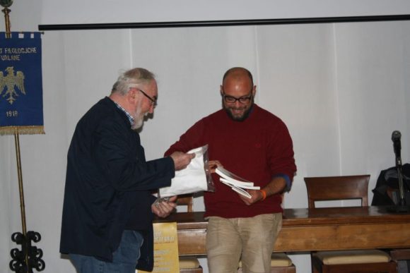 16 nov 2018, Carlo Virili omaggiato dal Presidente.