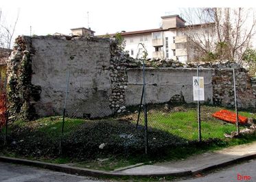 UDINE. Il tratto della quinta cerchia muraria.
