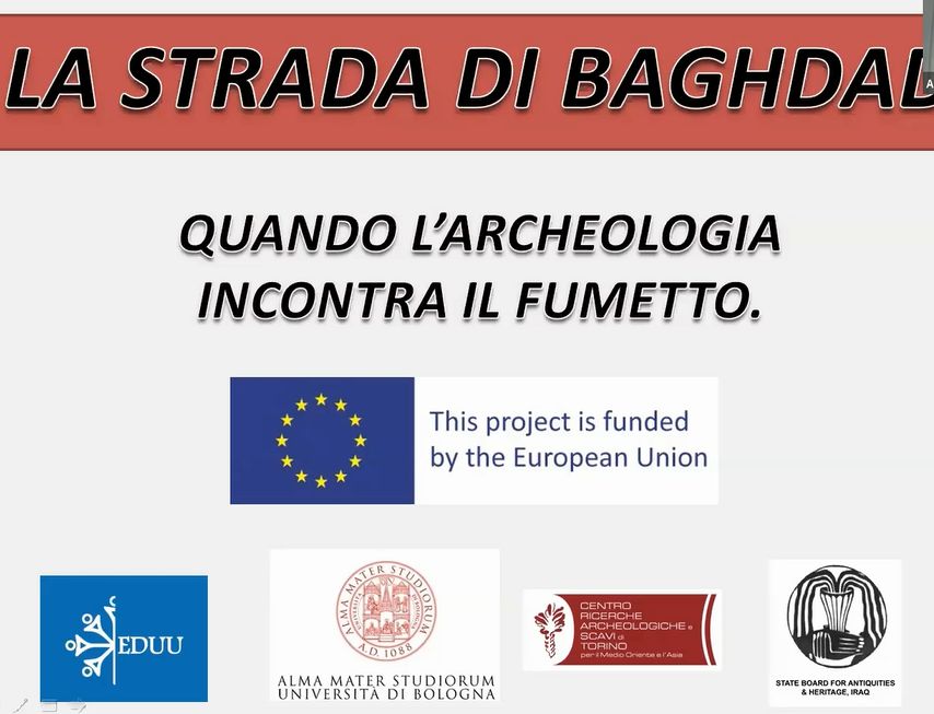 LA STRADA DI BAGHDAD – Quando l’archeologia incontra il fumetto, di Mirko Furlanetto.