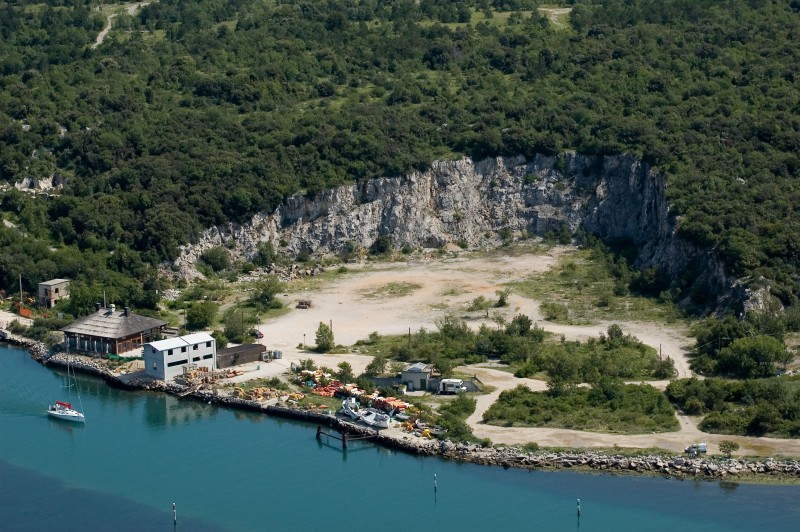 DUINO AURISINA (Ts). Sito paleontologico del Villaggio del Pescatore.